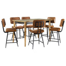 Partridge  Counter Dining Set Sheesham and Camel