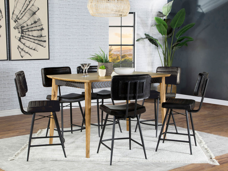 Partridge  Counter Dining Set Sheesham and Camel