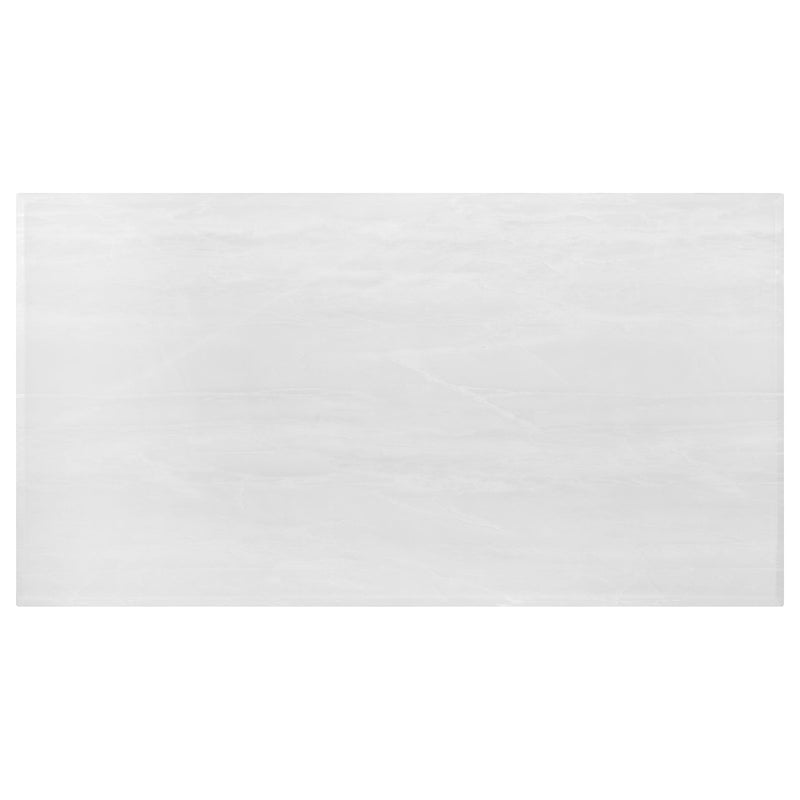 Kerwin Rectangular 71-inch Stone Top Dining Table White