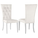 Kerwin Velvet Upholstered Dining Side Chair Grey (Set of 2)