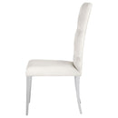 Kerwin Velvet Upholstered Dining Side Chair Grey (Set of 2)