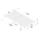 Pippa Metal  Link Spring Black