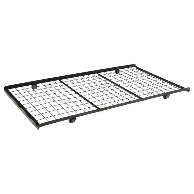 Eden Metal  Trundle Bed Black