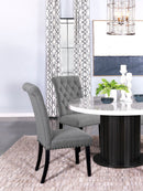 Alana Fabric Upholstered Dining Arm Chair