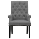 Alana Fabric Upholstered Dining Arm Chair