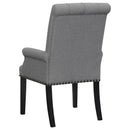 Alana Fabric Upholstered Dining Arm Chair