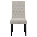 Alana Velvet Upholstered Dining Arm Chair Brown