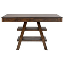 Dewey  Rectangular Dining Table Set Walnut