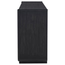 Leandro 2-drawer Dining Sideboard Server Burnished Black