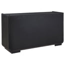 Leandro 2-drawer Dining Sideboard Server Burnished Black