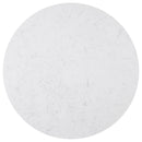 Sherry  Rectangular Marble Top Dining Table Set Brown