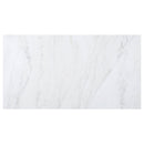 Sherry  Rectangular Marble Top Dining Table Set Brown