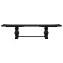 Florence  126-inch Extension Dining Table Set Beige