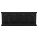 Florence 4-door Dining Sideboard Buffet Cabinet Rustic Honey
