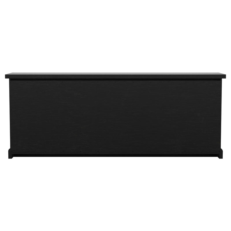 Florence 4-door Dining Sideboard Buffet Cabinet Rustic Honey