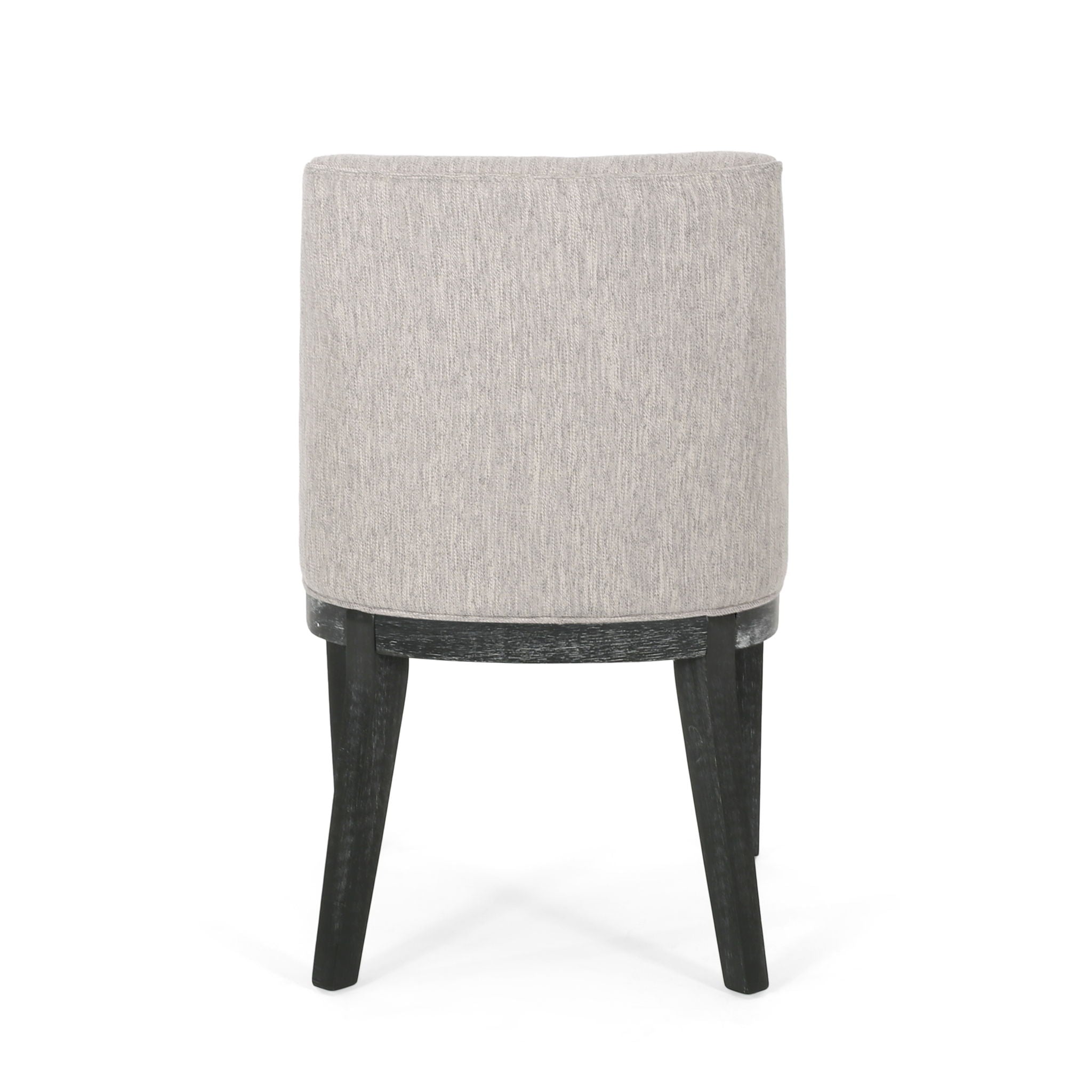 Modern Dining Chair With Durable Fabric Upholstery And Sturdy Wooden Frame (Set of 2)