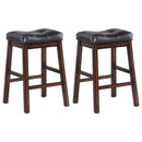 Donald Upholstered Bar Stool Cappuccino (Set of 2)