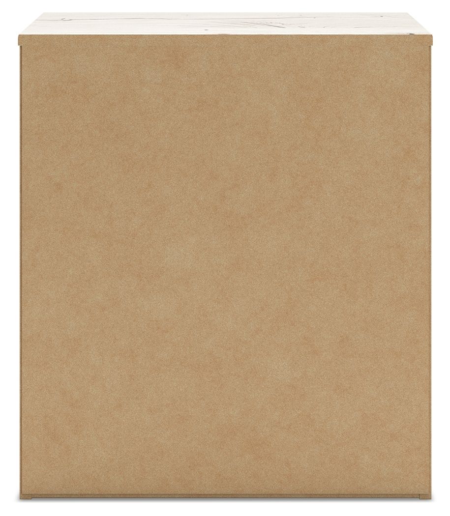 Lawroy - Two Drawer Night Stand - Light Natural