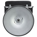 Palomar Adjustable Height Bar Stool Black / White and Chrome