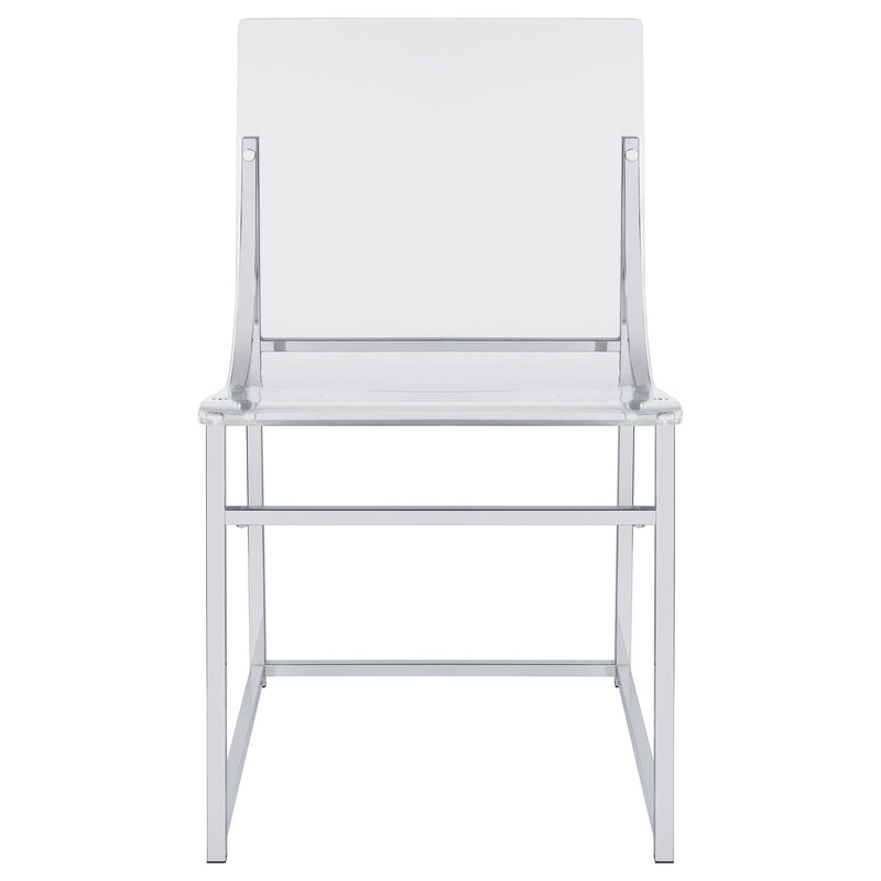 Adino Acrylic Dining Side Chair (Set of 2)