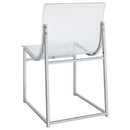 Adino Acrylic Dining Side Chair (Set of 2)