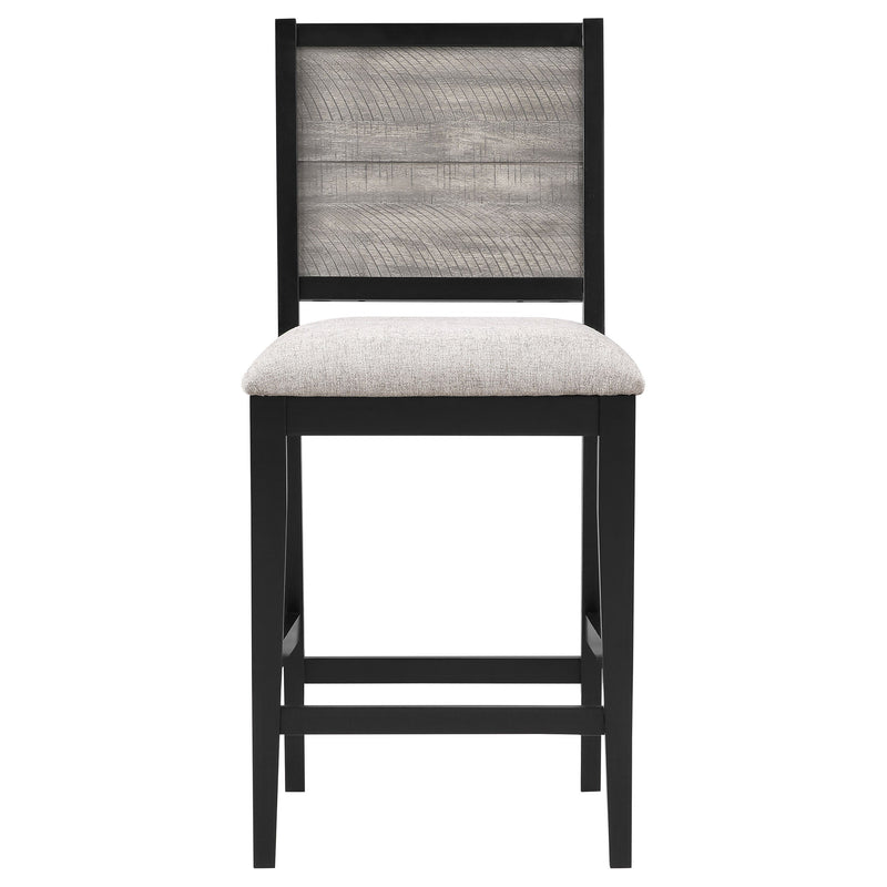 Elodie  Extension Leaf Counter Dining Set Black