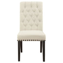 Phelps  Rectangular Dining Table Set Distressed Noir