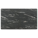 Crestmont 78-inch Extension Dining Table Black Faux Marble