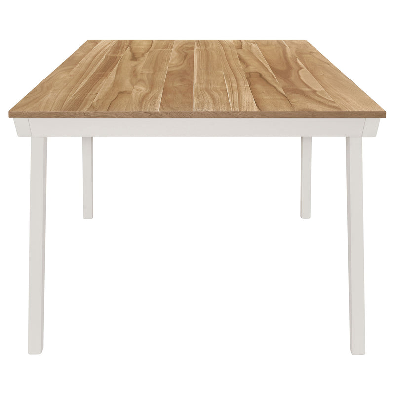 Nogales  Rectangular Dining Table Set Coastal Grey