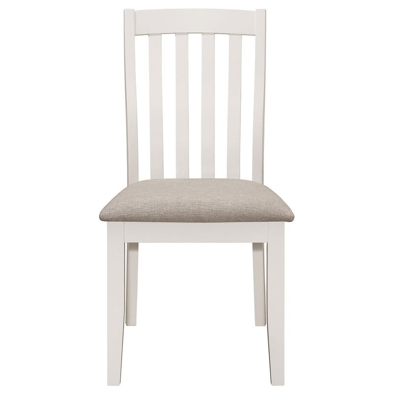 Nogales Wood Dining Side Chair Coastal Grey (Set of 2)