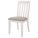Nogales Wood Dining Side Chair Coastal Grey (Set of 2)
