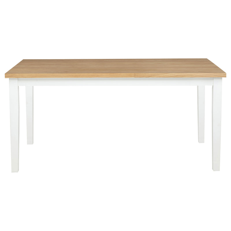 Andrews Round Wood Dining Room Table Set Light Ash