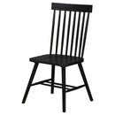 Andrews Windsor Spindle  Dining Side Chair White (Set of 2)