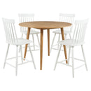 Andrews 5-piece Round Counter Height Dining Set
