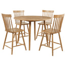 Andrews 5-piece Round Counter Height Dining Set