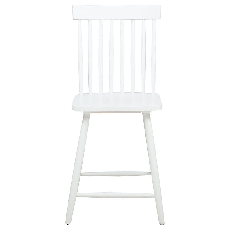 Andrews Windsor Counter Height Dining Side Chair (Set of 2)