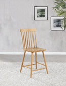 Andrews Windsor Counter Height Dining Side Chair (Set of 2)