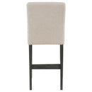 Alba Boucle Upholstered Counter Chair White (Set of 2)