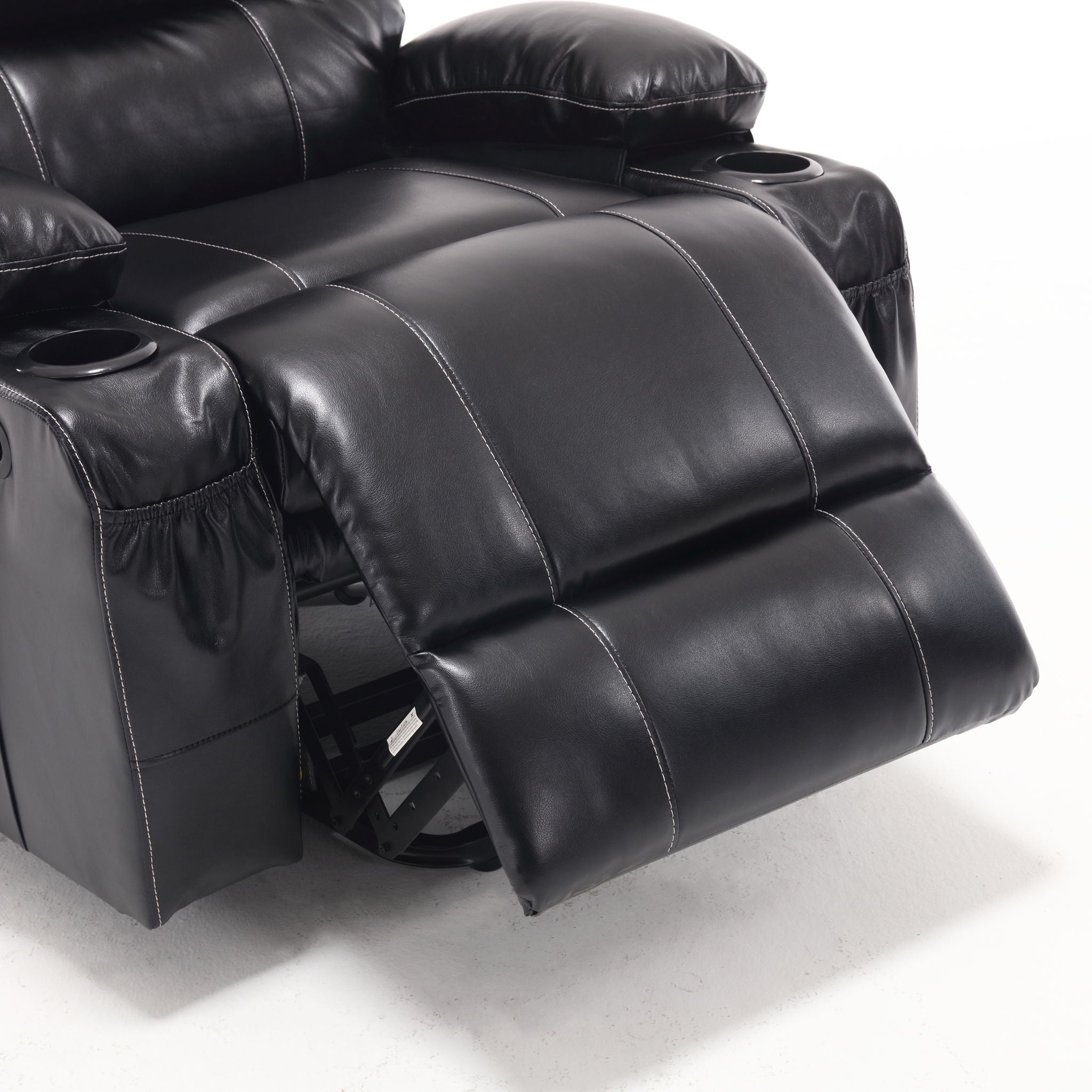 Large Size Electric Power Lift Recliner Chair Sofa With 8 Point Vibration Massage And Lumbar Heat