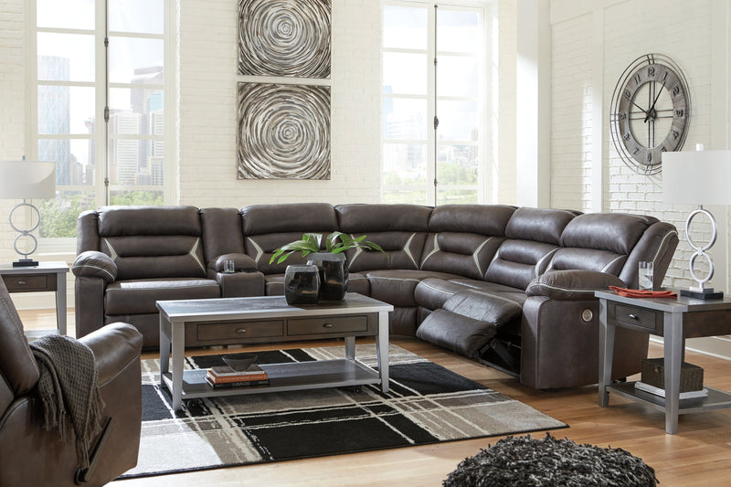 Kincord 5-Piece Power Reclining Sectional