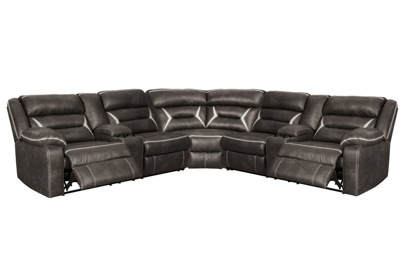 Kincord 2-Piece Sectional with Recliner