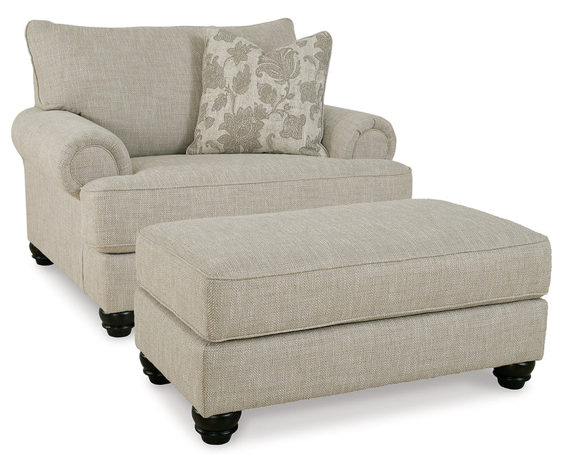 Asanti Chair and Ottoman