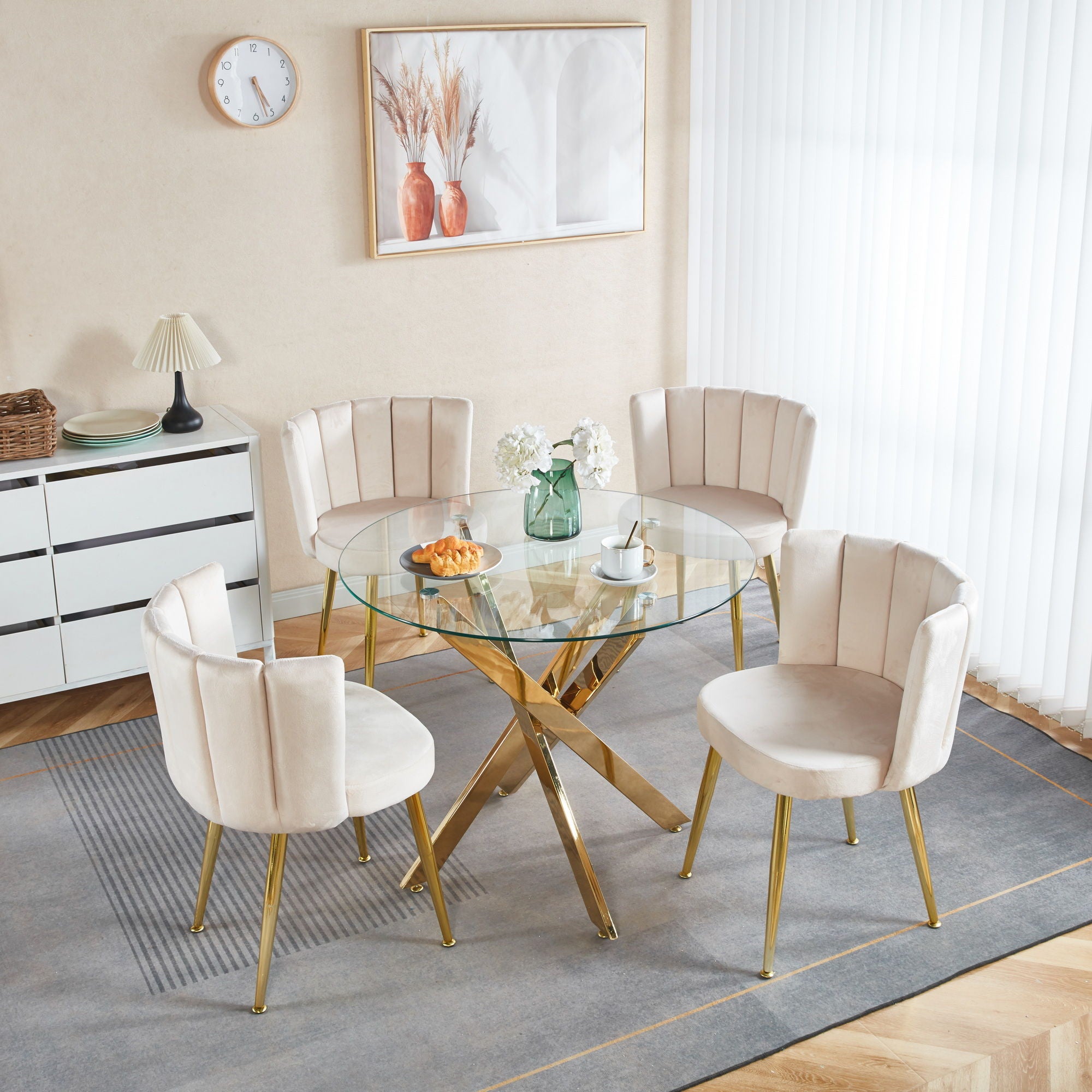 Ergonomic Dining Chair (Set of 2)