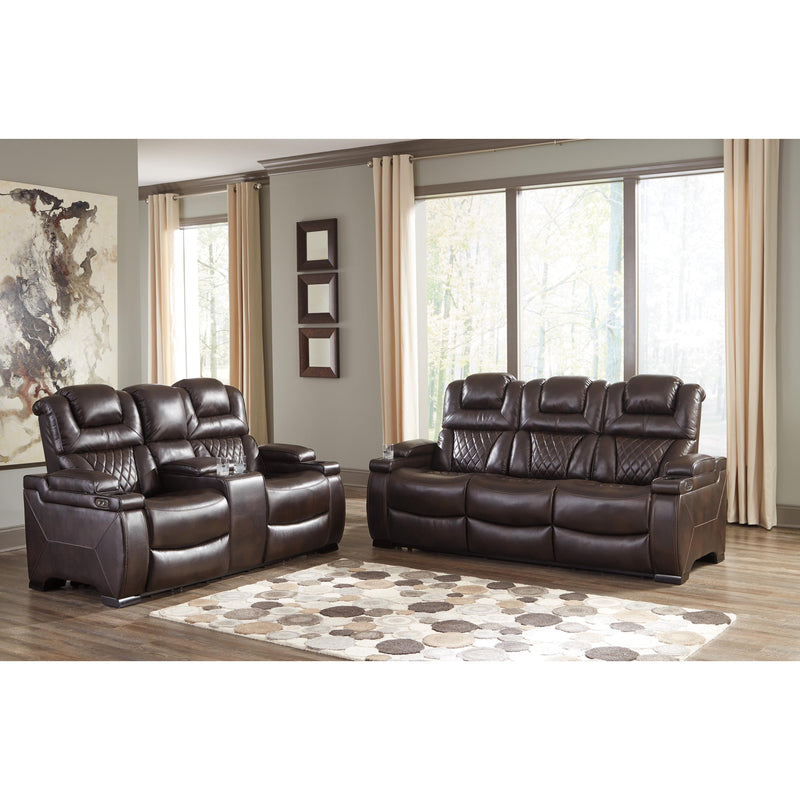 Signature Design by Ashley Warnerton 75407U2 2 pc Power Reclining Living Room Set IMAGE 3