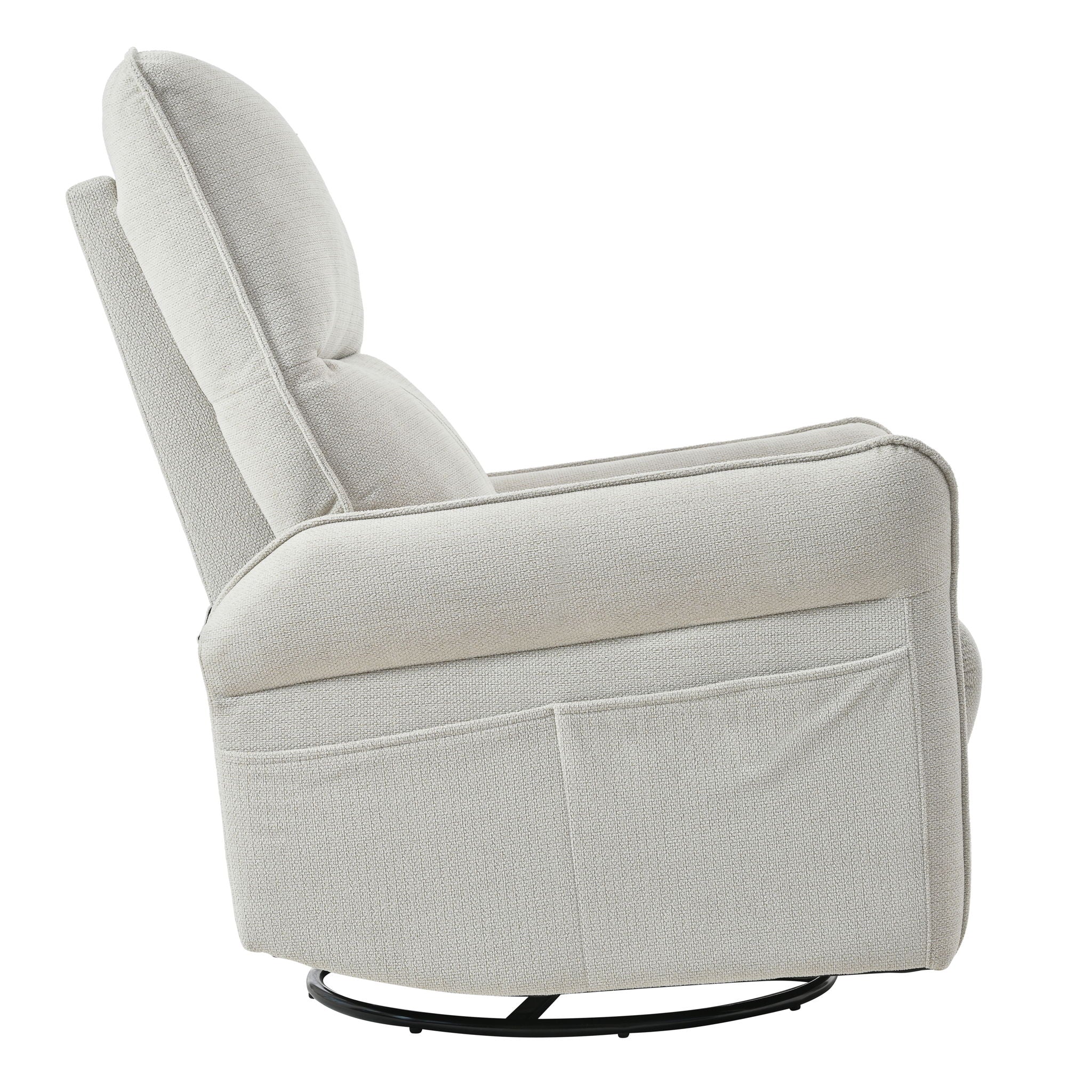270° Power Swivel Rocker Glider Recliner Chair With USB Ports