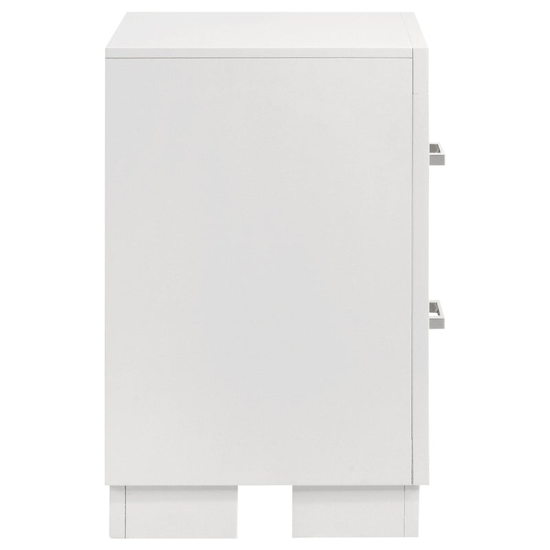 Diamond Modern Furniture COA Jessica 2-Drawer Nightstand 202992 IMAGE 8