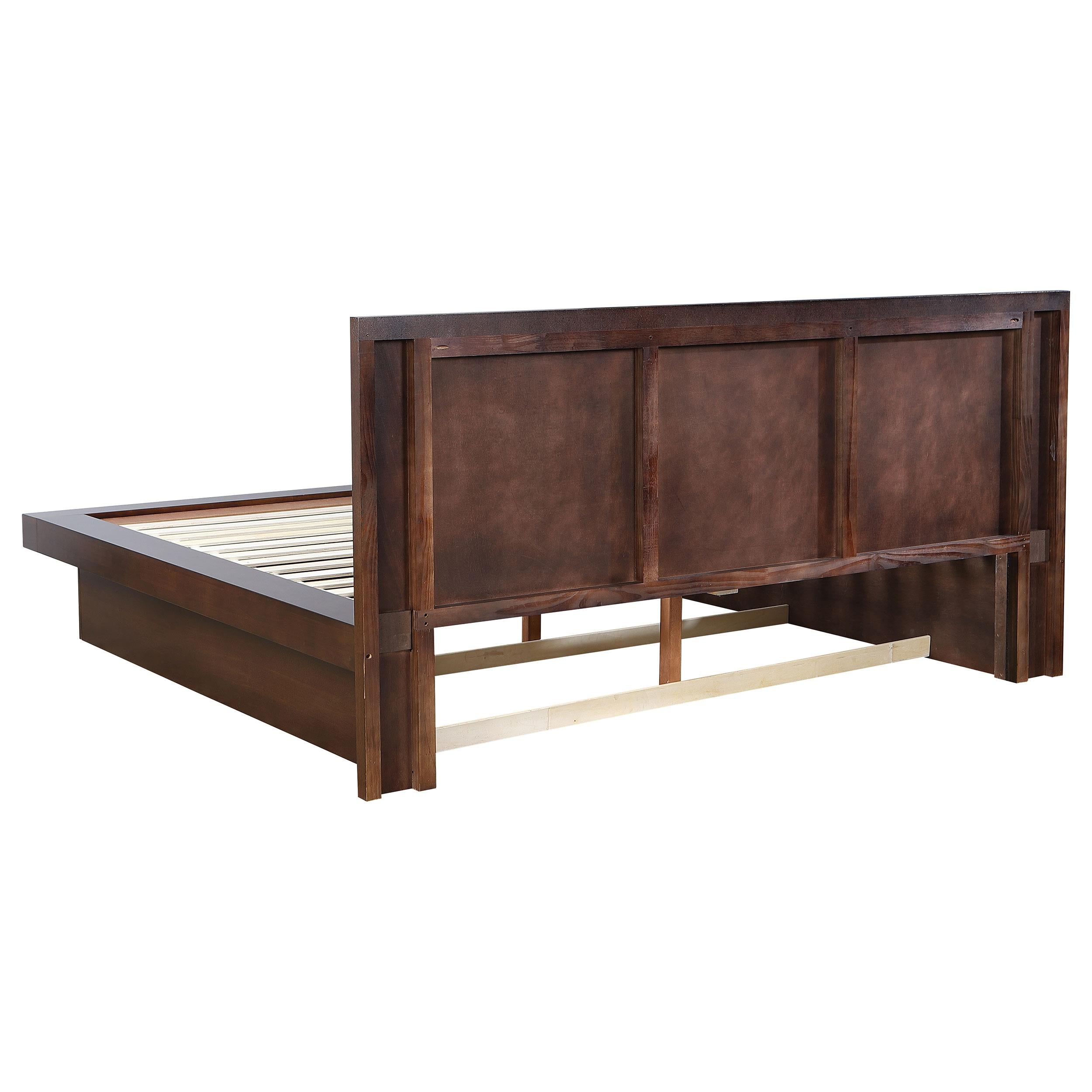 Diamond Modern Furniture COA Jessica King Platform Bed 200711KE IMAGE 4
