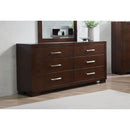 Diamond Modern Furniture COA Jessica 6-Drawer Dresser 200713 IMAGE 7
