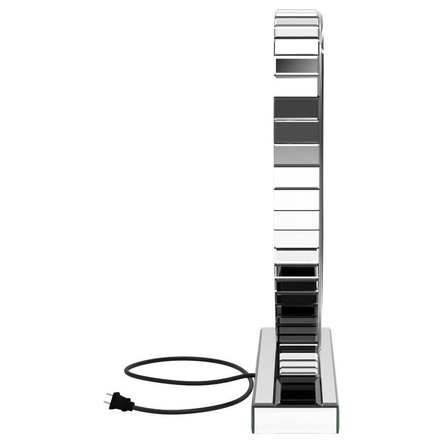 Euston - Heart Shaped Vanity Mirror - Silver