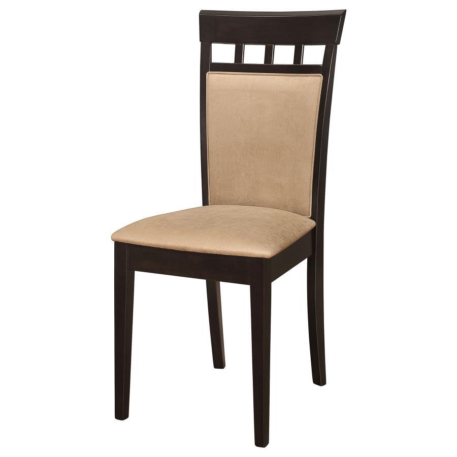 Gabriel - Closed Back Side Chairs (Set of 2) - Cappuccino